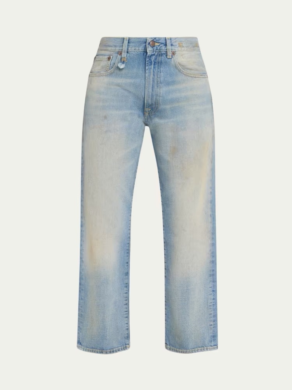 R13 Women’s Boyfriend Jeans - Light Blue Wash